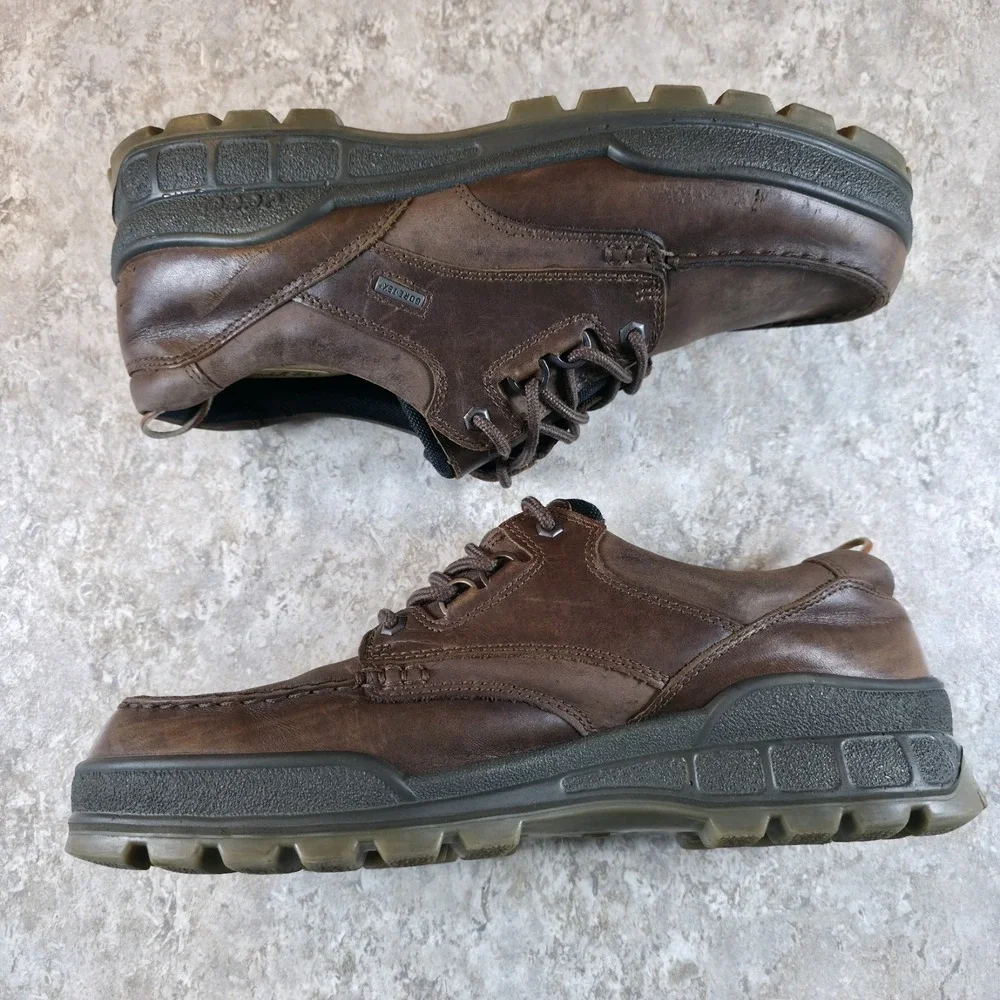 ECCO Track 25 Low Gore-Tex Hiking Boots Shoes Mens Size EU 47 / US‎ 12.5 - 13